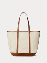 Polo Ralph Lauren Natural Medium Tote - Image 2 of 6