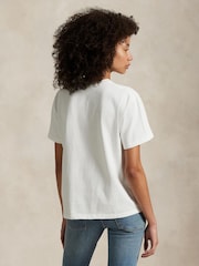 Polo Ralph Lauren White Short Sleeve T-Shirt - Image 5 of 8
