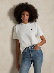 Polo Ralph Lauren White Short Sleeve T-Shirt - Image 7 of 8