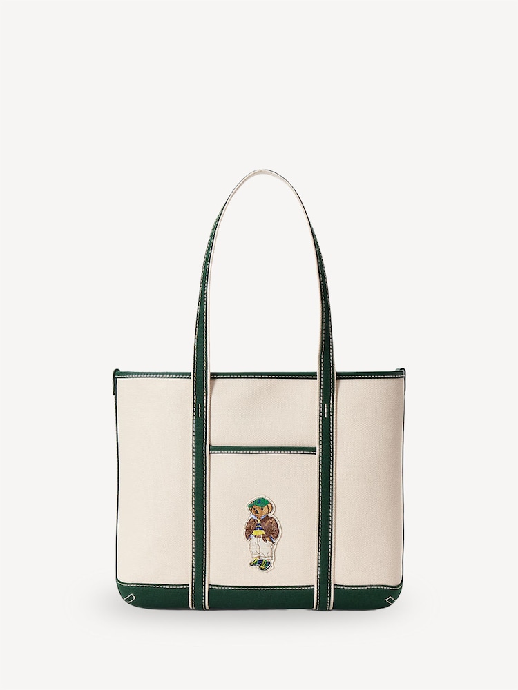 Polo Ralph Lauren Natural Small Tote - Image 1 of 5
