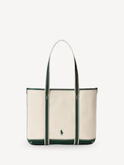 Polo Ralph Lauren Natural Small Tote - Image 2 of 5