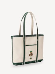 Polo Ralph Lauren Natural Small Tote - Image 3 of 5