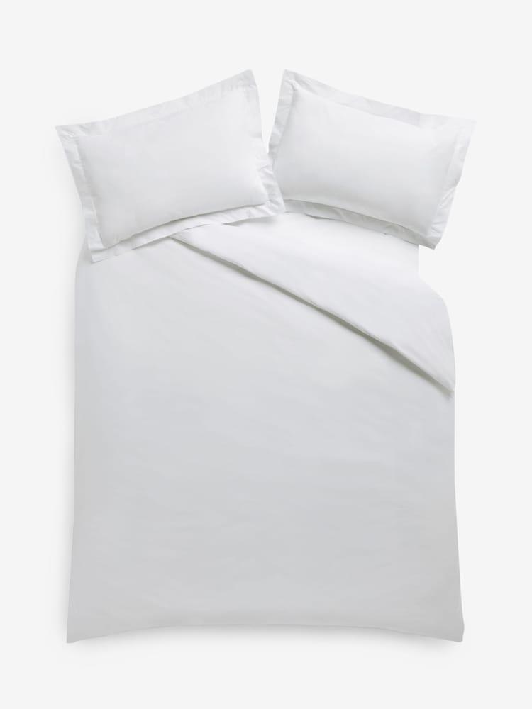 Laura Ashley Hemstitch 200 Thread Count Duvet Cover and Pillowcase Set - صورة 5 من 5 Laura Ashley Hemstitch 200 Thread Count Duvet Cover and Pillowcase Set - صورة 5 من 5