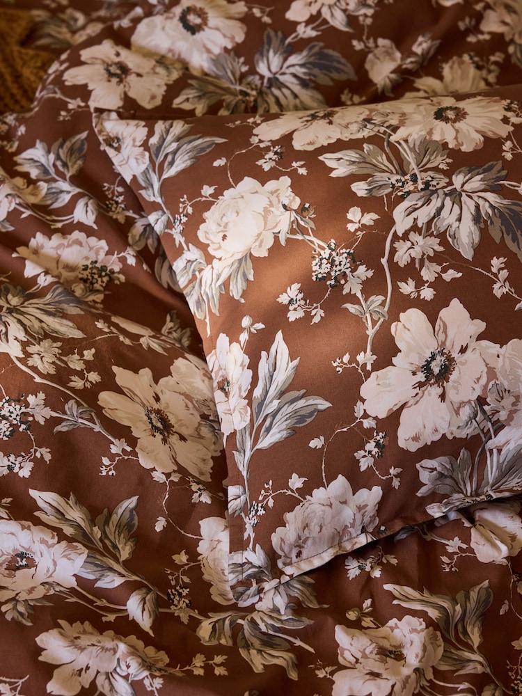 Laura Ashley Peony Garden Floral 100% Cotton Duvet Cover and Pillowcase Set - صورة 4 من 4 Laura Ashley Peony Garden Floral 100% Cotton Duvet Cover and Pillowcase Set - صورة 4 من 4