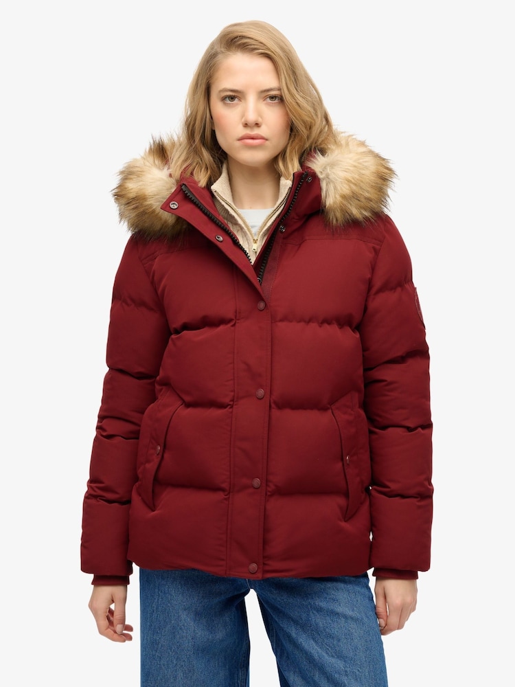 Superdry Red Everest 5 Baffle Puffer Jacket - Image 2 of 7 Superdry Red Everest 5 Baffle Puffer Jacket - Image 2 of 7