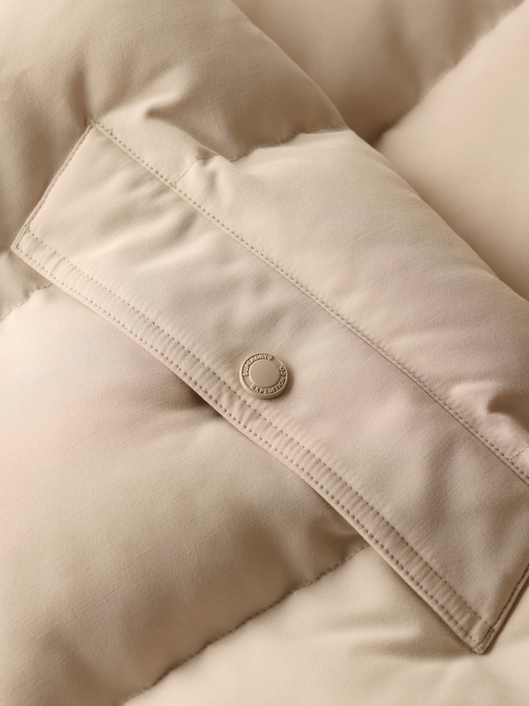 Superdry Pink Everest Five Baffle Puffer Jacket - Image 8 of 8