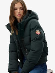 Verde - bomberSuperdry Everest Hooded Jacket - Imagem 3 de 6