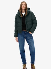 Verde - bomberSuperdry Everest Hooded Jacket - Imagem 4 de 6