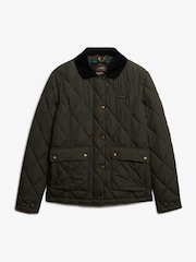 Superdry Green Cord Trimmed Liner Jacket - Image 6 of 7