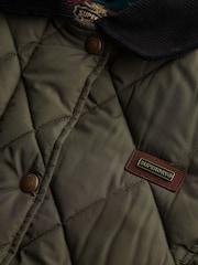 Superdry Green Cord Trimmed Liner Jacket - Image 7 of 7