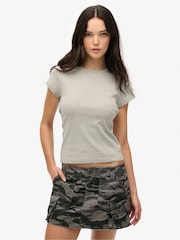 Superdry Grey Athletic Essential T-Shirt - Image 1 of 4