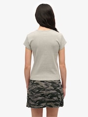 Superdry Grey Athletic Essential T-Shirt - Image 2 of 4