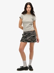 Superdry Grey Athletic Essential T-Shirt - Image 3 of 4