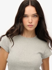 Superdry Grey Athletic Essential T-Shirt - Image 4 of 4