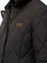 Superdry Black Cord Trimmed Liner Jacket - Image 5 of 7