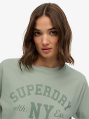 Superdry Green Athletic Essentials Loose T-Shirt - Image 2 of 5