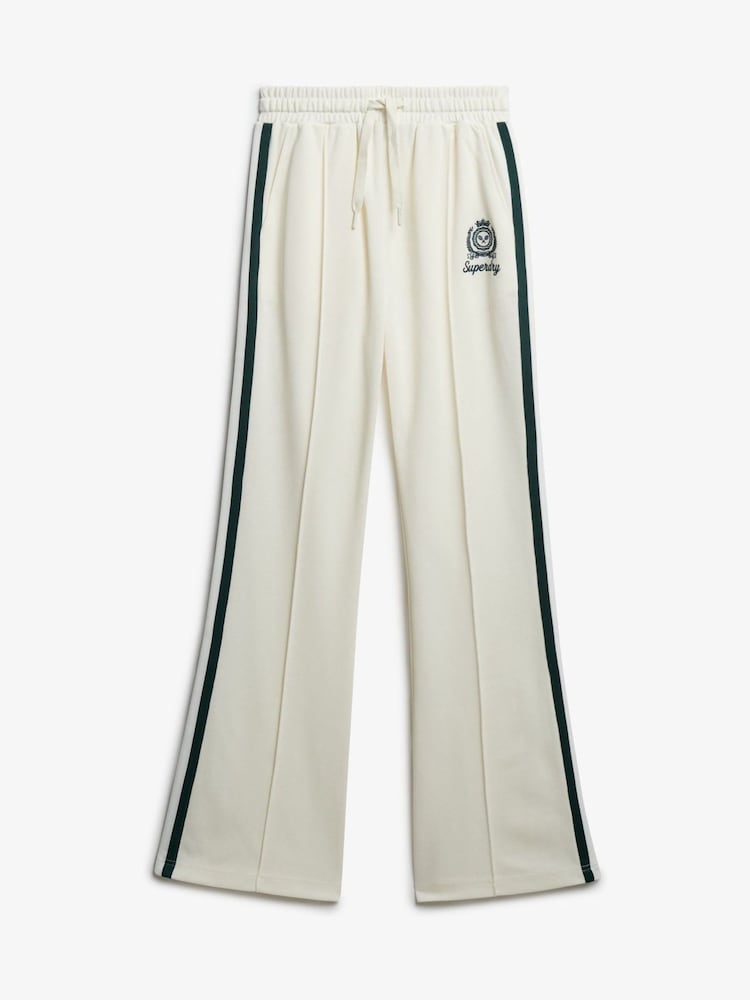 Superdry Cream Country Club Track Joggers - Image 6 of 6 Superdry Cream Country Club Track Joggers - Image 6 of 6