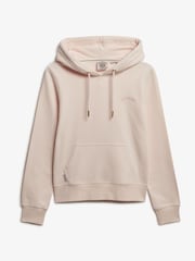 Superdry Light Pink Essential Logo Emb Hoodie - Image 5 of 5