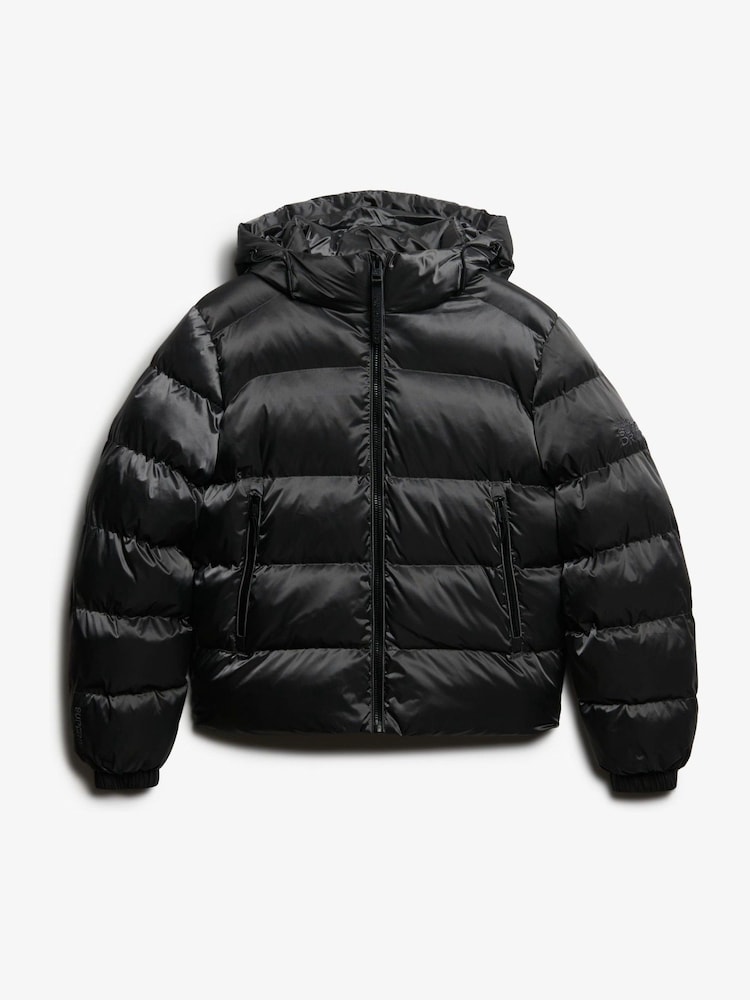 Superdry Hooded Luxe Sports Puffer Coat - Imagem 6 de 6