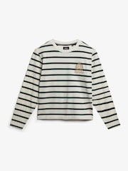 Superdry White Cap Sleeve Corset Top - Image 5 of 6