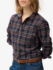 Superdry Blue Lumberjack Check Flannel Shirt - Image 3 of 6