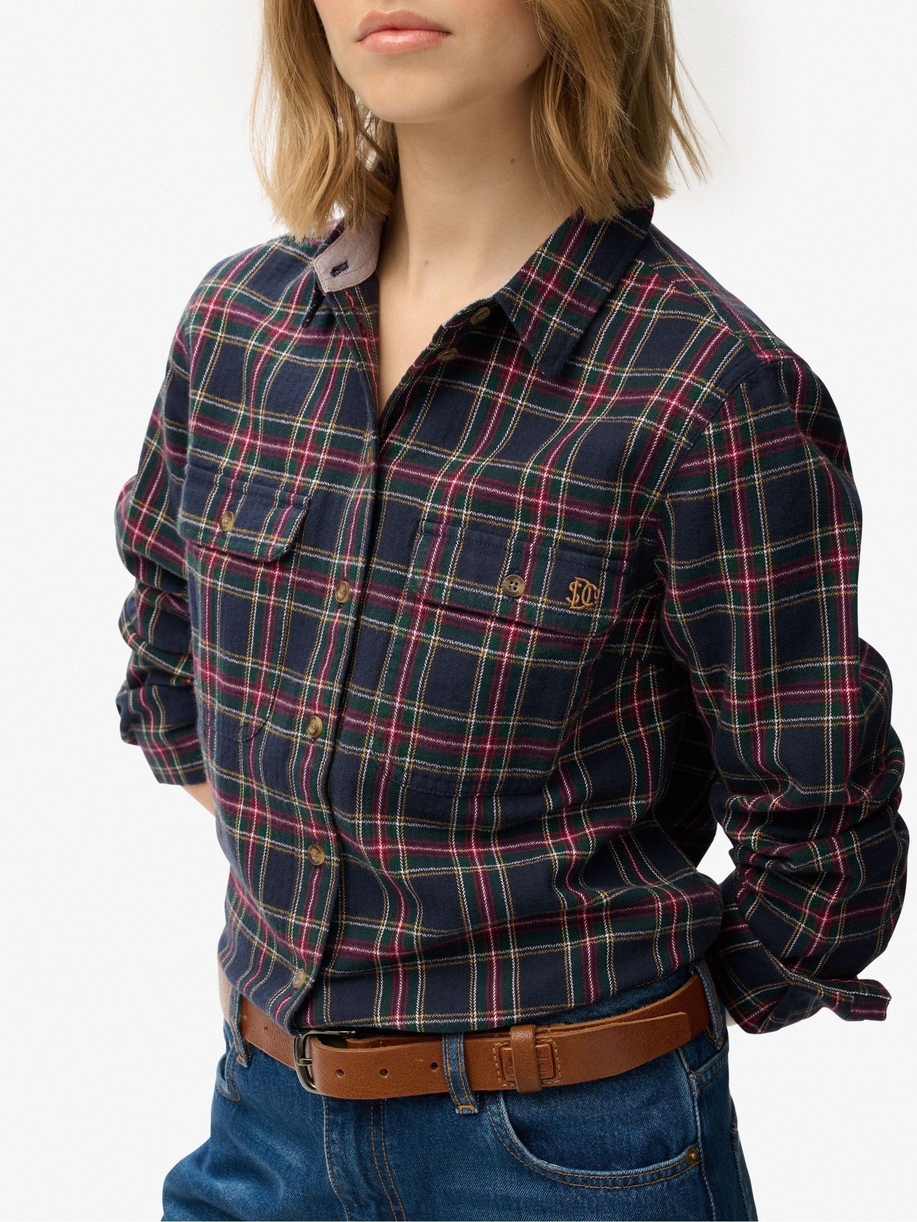 Buy Superdry Blue Lumberjack Check Flannel Shirt from Next USA