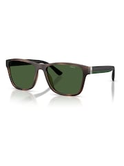 Ralph Lauren Polo Square Brown Sunglasses - Image 2 of 5