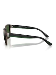 Ralph Lauren Polo Square Brown Sunglasses - Image 4 of 5