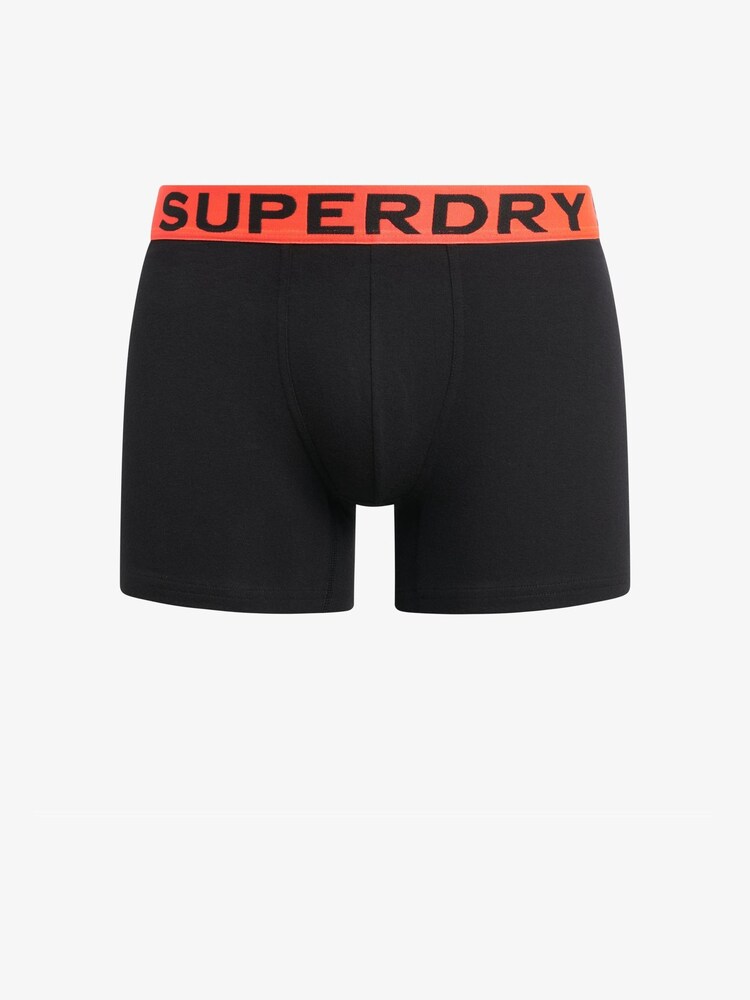 Superdry Chrome Black Boxers Triple Pack - Image 6 of 6