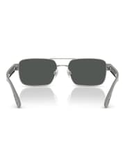 Ralph Lauren Grey Polo Rectangle Sunglasses - Image 3 of 5