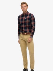 Superdry Blue Long Sleeve Cotton Lumberjack Shirt - Image 2 of 6