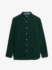 Superdry Green Classic Needle Cord Shirt - Image 5 of 5