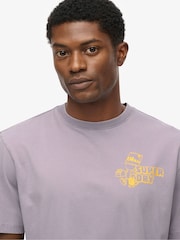 Superdry Purple Trade Tools Oversized T-Shirt - Image 3 of 6
