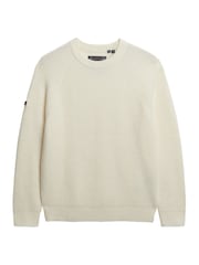 Creme - Superdry Raglan Chunky da Jumper - Imagem 5 de 5