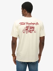 Superdry White Trade Tools Oversized T-Shirt - Image 2 of 7
