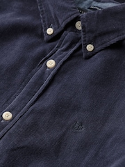 Superdry Blue Classic Needle Cord Shirt - Image 6 of 6