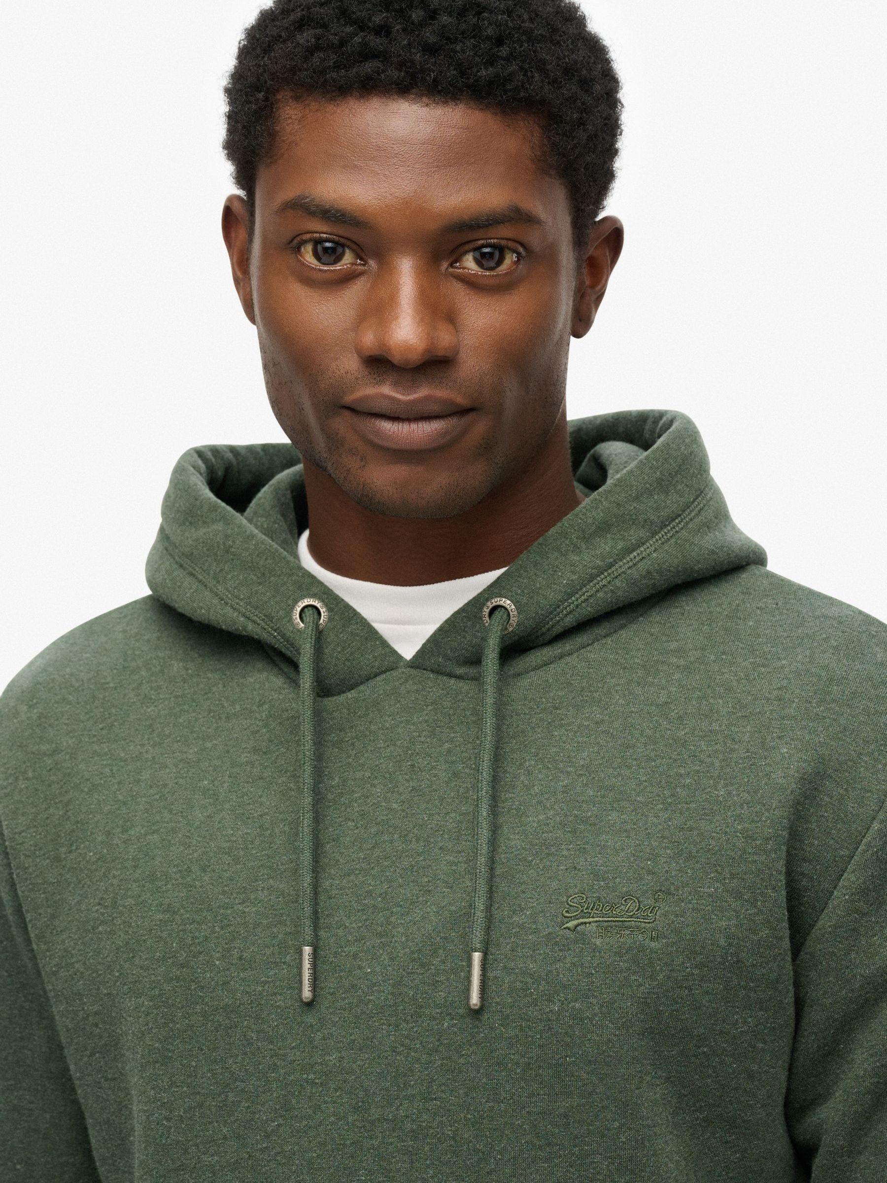Next：日本 オリーブ グリーン - Superdry Essential ロゴ パーカー