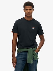 Superdry Blue Great Outdoors Embroidered Relaxed T-Shirt - Image 1 of 4