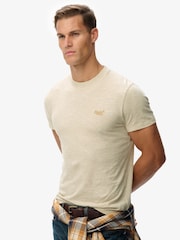 Superdry Natural Essential Short Sleeve Logo T-Shirt - Image 3 of 6