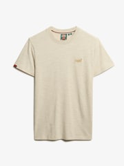 Superdry Natural Essential Short Sleeve Logo T-Shirt - Image 5 of 6