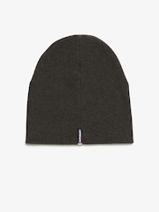 Pelēks - Superdry Essential Logo adīta cepure ar cepuri - Attēls 3 no 4