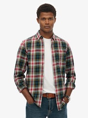 Superdry Green Vintage Check Shirt - Image 1 of 5