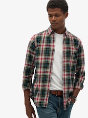 Superdry Green Vintage Check Shirt - Image 2 of 5