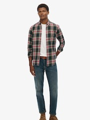 Superdry Green Vintage Check Shirt - Image 4 of 5