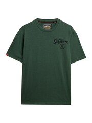 Superdry Green Tokyo Narrative Loose T-Shirt - Image 5 of 6