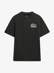 Superdry Black Record Label Oversized T-Shirt - Image 4 of 4
