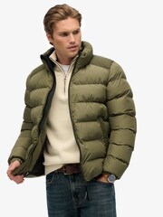Verde - Jaqueta esportiva Superdry Puffer - Imagem 3 de 7