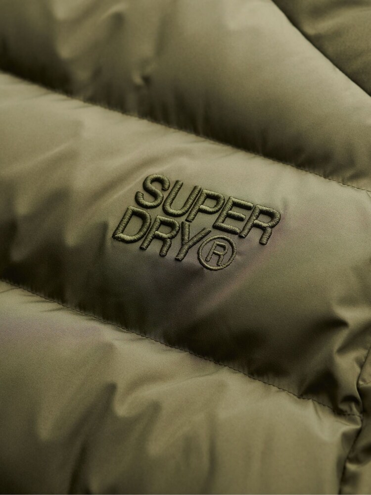 Verde - Jaqueta esportiva Superdry Puffer - Imagem 7 de 7