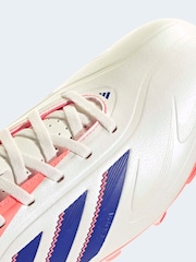 adidas White/Blue Adult Copa Pure 3 Club Firm/Multi Ground Boots - Image 11 of 11
