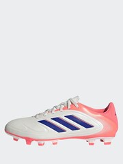 adidas White/Blue Adult Copa Pure 3 Club Firm/Multi Ground Boots - Image 2 of 11